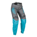 Fly 2021 F-16 Ladies Pants - Grey / Blue 3 Womens 27" Waist