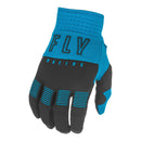 Fly 2021 F-16 Youth Glove - Blue / Black Size Youth 2X Extra Small