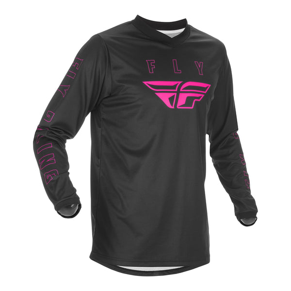 Fly 2021 F16 Jersey Black Pink Youth Small