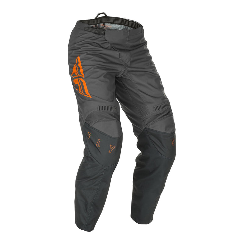 Fly 2021 F-16 Youth Pant - Grey / Orange  Youth 20" Waist