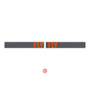 Fly Racing Focus Goggle Grey / Orange with Clear Lens