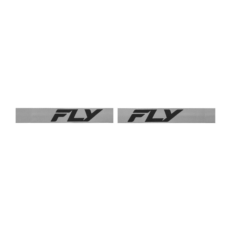 FLY Racing 2024 Youth Focus Goggle - Silver / Charcoal Clear Lens