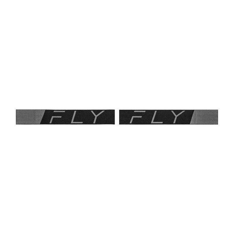 FLY Racing 2024 Zone Pro Goggle - Black / Grey with Black Mirror / Smoke Lens