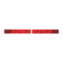 FLY Racing 2024 Zone Pro Goggle - Red with Red Mirror / Smoke Lens