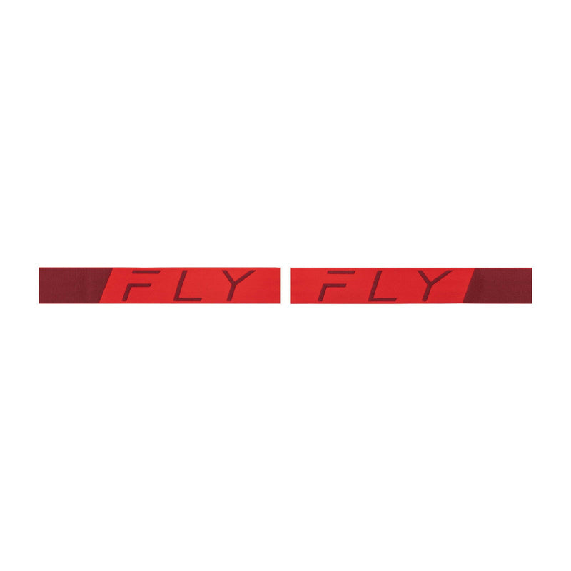 FLY Racing 2024 Zone Pro Goggle - Red with Red Mirror / Smoke Lens