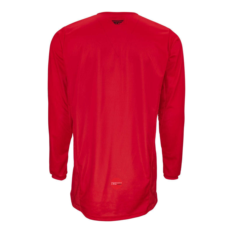 Fly Racing 2022 Kinetic Fuel Jersey Red Black Large