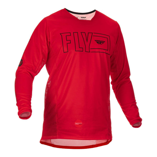 Fly Racing 2022 Kinetic Fuel Jersey Red Black Medium