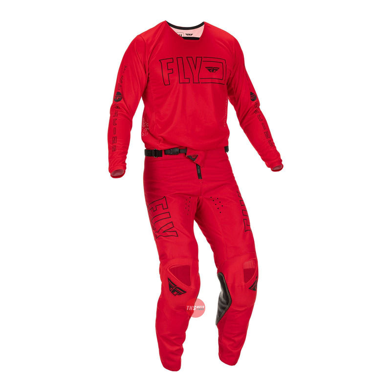 Fly Racing 2022 Kinetic Fuel Pant Red Black Waist Size 30 Inches