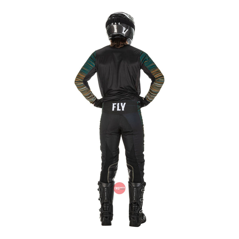 Fly Racing 2022 Kinetic Wave Pant Black rum Waist Size 34 Inches
