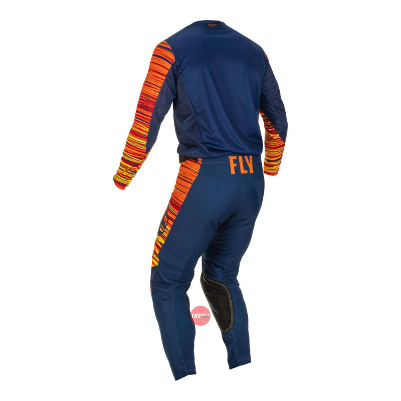 Fly Racing 2022 Kinetic Wave Pant Navy Orange Waist Size 30 Inches