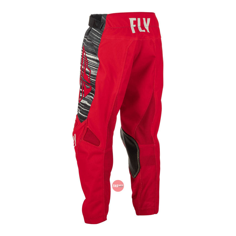 Fly Racing 2022 Kinetic Youth Wave Pant Red Grey Waist Size 23 Inches