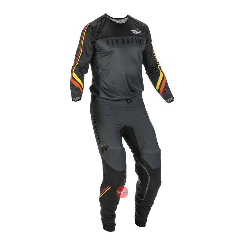 Fly Racing 2022 Lite Hydrogen S.e. Speeder Jersey Metal Red Yellow XL