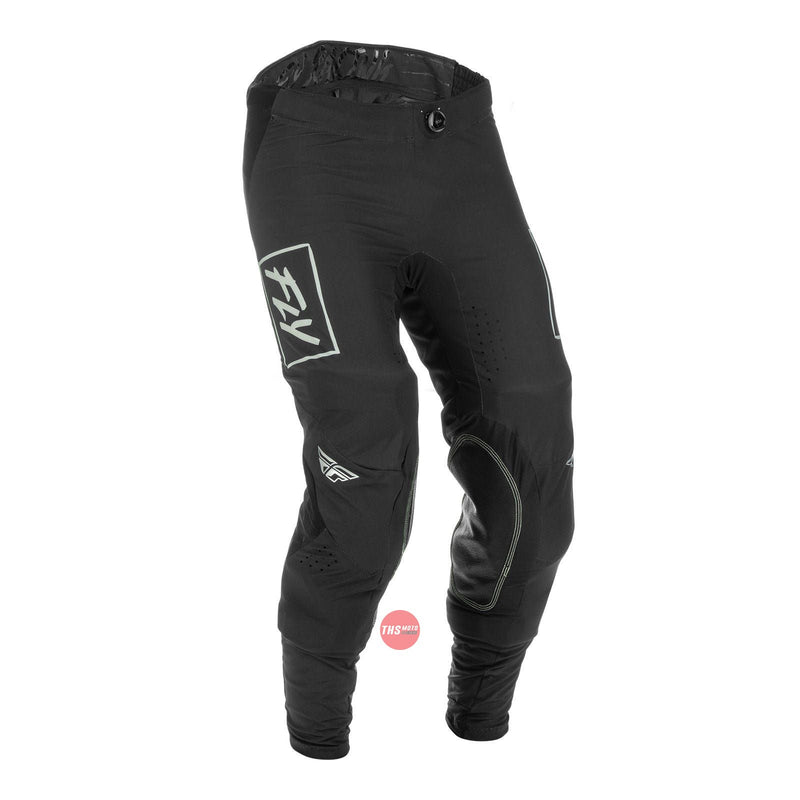 Fly Racing 2022 Lite Hydrogen Pant Black Grey Waist Size 32 Inches