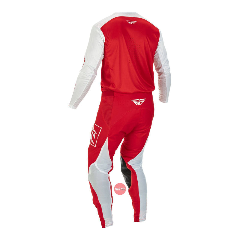 Fly Racing 2022 Lite Hydrogen Pant Red White Waist Size 34 Inches