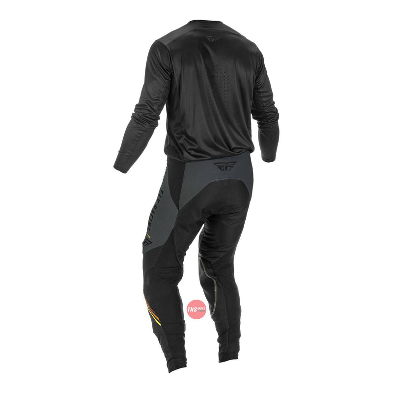 Fly Racing 2022 Lite Hydrogen S.e. Speeder Pant Metal Red Yellow Waist Size 28 Inches