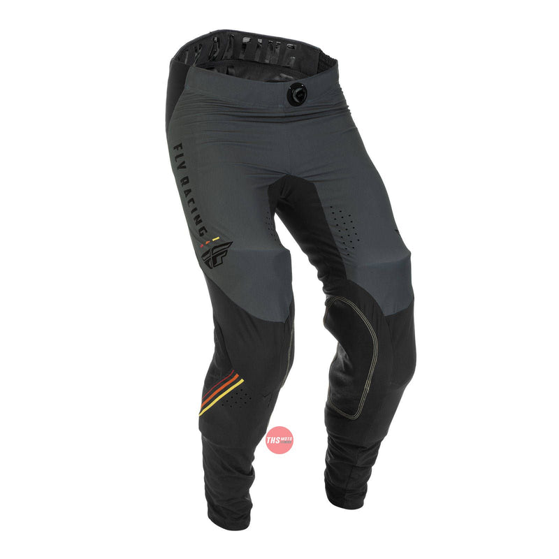 Fly Racing 2022 Lite Hydrogen S.e. Speeder Pant Metal Red Yellow Waist Size 28 Inches