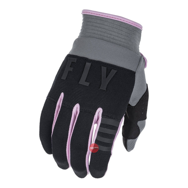 Fly Racing 2022 F-16 Youth Glovess Grey Black pnk Sz 4 (ys)