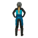 Fly Racing  F-16 Ladies Aqua Dark Teal Black Off Road Pants Size 10