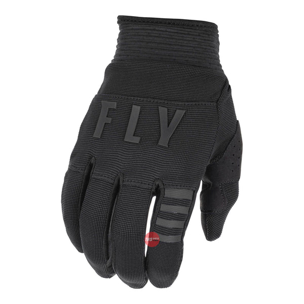 Fly Racing 2022 F-16 Youth Glovess Black Sz 1 (Y3XS)
