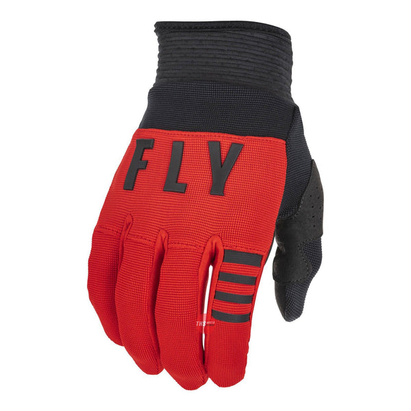 Fly Racing 2022 F-16 Youth Glovess Red Black Sz 2 (Y2XS)