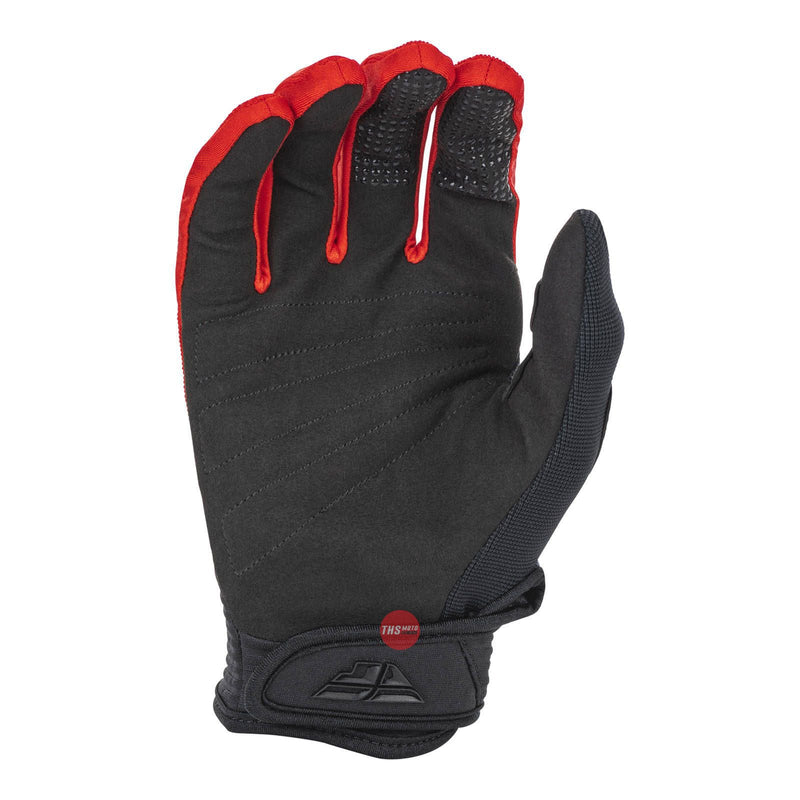 Fly Racing F-16 Red Black Off Road Gloves Size Youth Small 4
