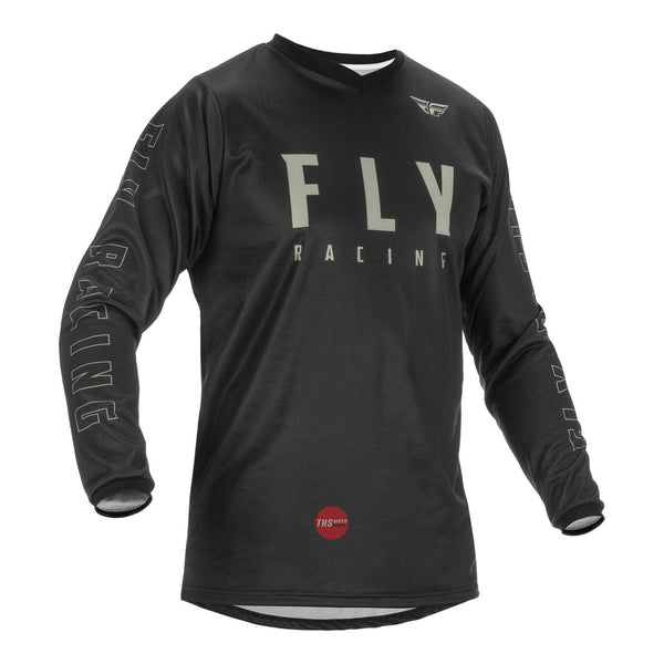 Fly Racing 2022 F-16 Jersey Black Grey 4XL