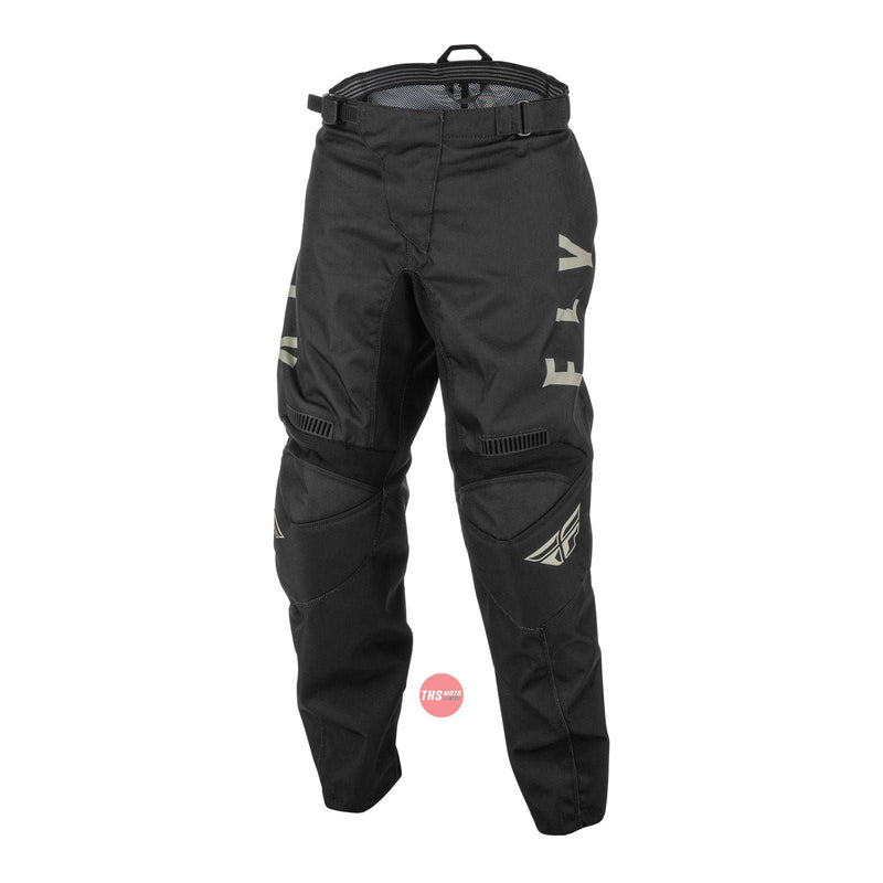 Fly Racing 2022 F-16 Youth Pant Black Grey Waist Size 21 Inches
