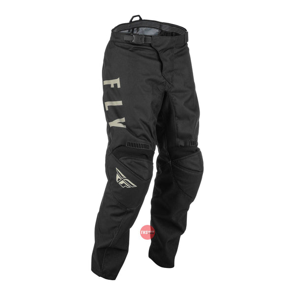 Fly Racing 2022 F-16 Youth Pant Black Grey Waist Size 21 Inches
