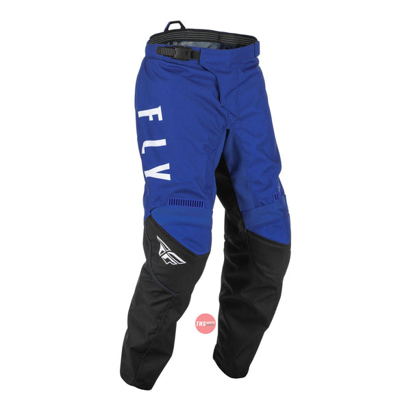 Fly Racing 2022 F-16 Youth Pant Blue Grey Black Waist Size 21 Inches