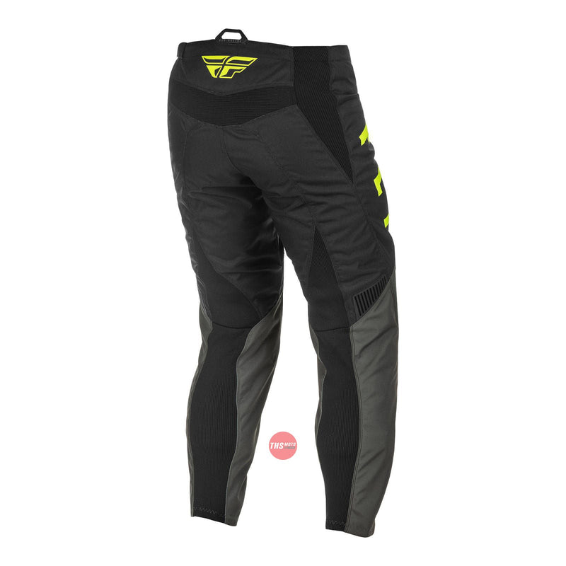 Fly Racing 2022 F-16 Pant Grey Black hi-vis Waist Size 28 Inches