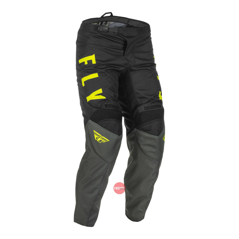 Fly Racing 2022 F-16 Pant Grey Black hi-vis Waist Size 28 Inches