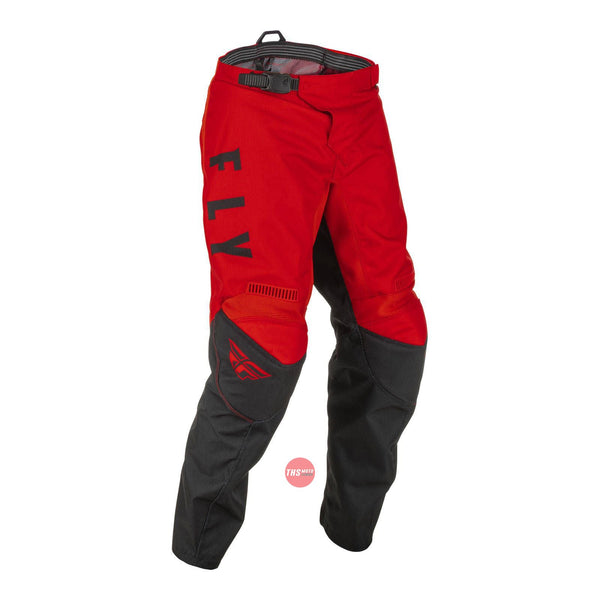 Fly Racing 2022 F-16 Youth Pant Red Black Waist Size 22 Inches