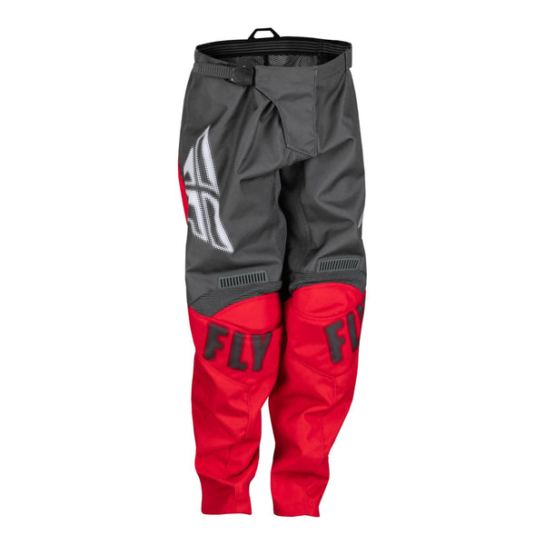 Fly Racing 2023 Youth F-16 Pant Grey red Size 24