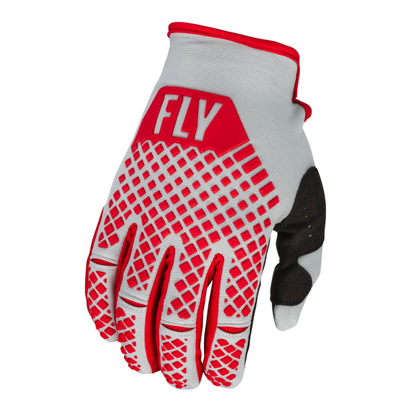 Fly Racing '23 Kinetic Gloves Red grey XS