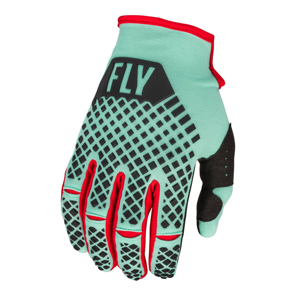 Fly Racing 2023 Kinetic Se Gloves Mint Black red 2X