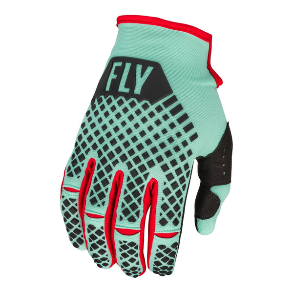 Fly Racing '23 Kinetic Se Gloves Mint black red Sm