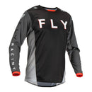 Fly Racing 2023 Kinetic Kore Jersey Black Grey Medium