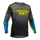 Fly Racing 2023 Lite Jersey Grey blue hi-vis 2X