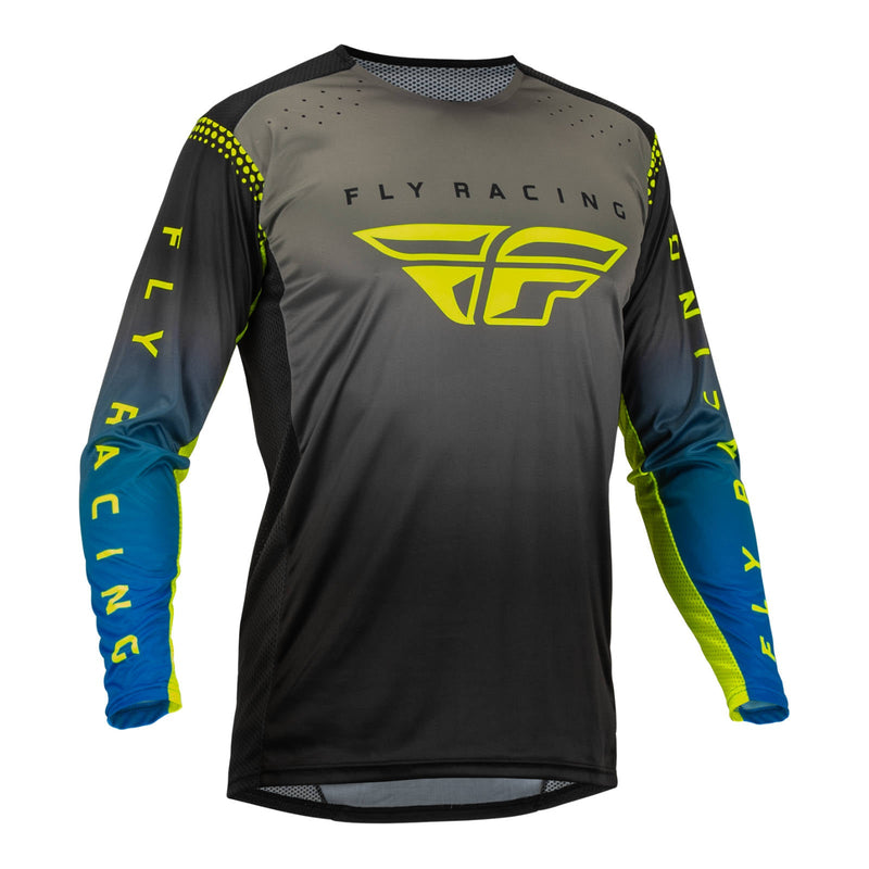 Fly Racing '23 Lite Jersey Grey blue hi-vis 2X