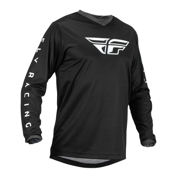 Fly Racing '23 F-16 Jersey Black white 2X