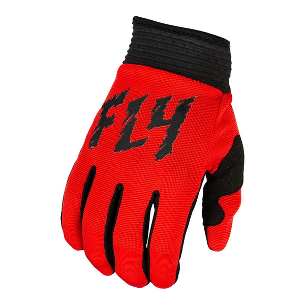 Fly Racing 2024 Youth F-16 Gloves - Red / Black Size YS