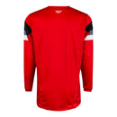 Fly Racing Kinetic Prix Jersey - Red/ Grey / White Size Small
