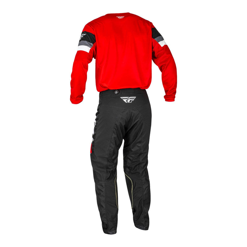 Fly Racing 2024 Kinetic Prix Pants - Red / Grey / White Size 32