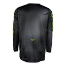 Fly Racing 2024 Youth Kinetic Jersey - Charcoal / Neon Green / True Blue Size YS