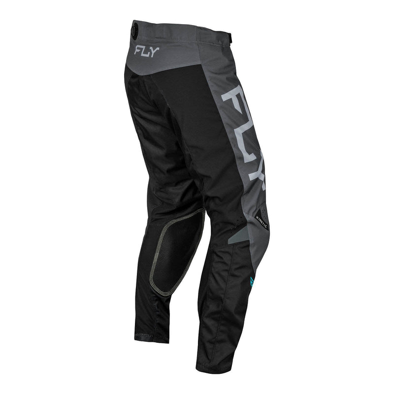 Fly Racing 2024 Kinetic Pants - Charcoal / Black / Blue Iridium Size 40