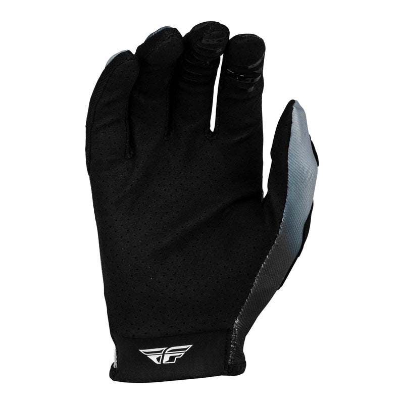 Fly Racing Lite S.E. Legacy - Light Grey / Black Off Road Gloves Size Medium