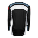 Fly Racing Lite Jersey - Black / White / Denim Grey Size Large