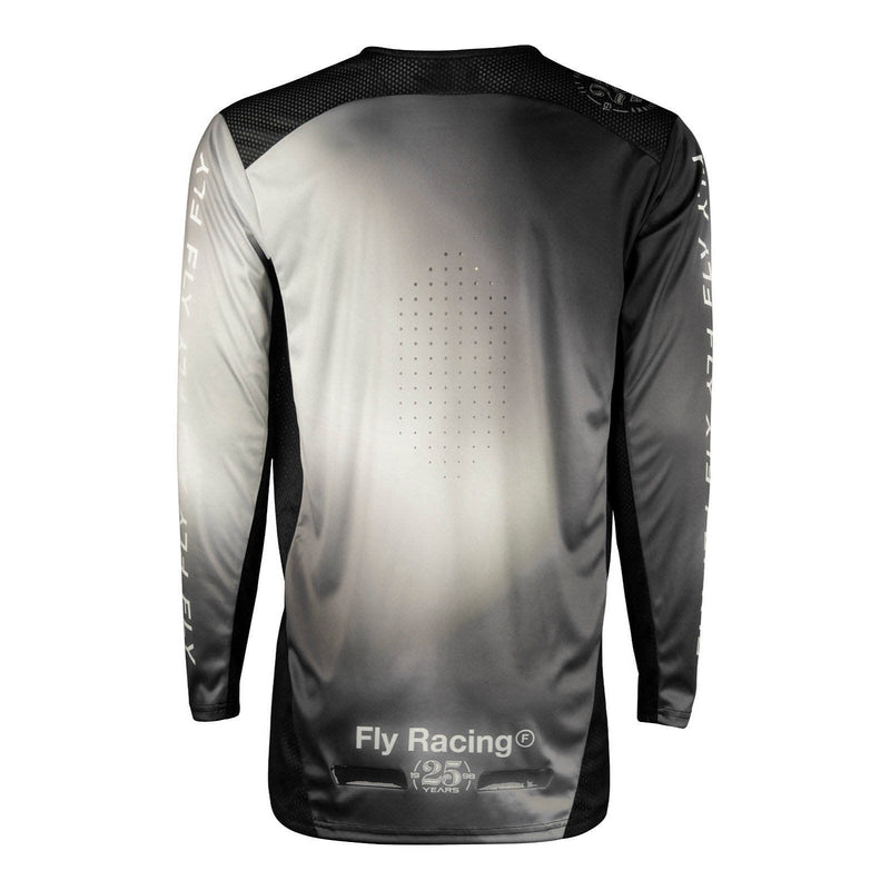 Fly Racing 2024 Lite S.E. Legacy Jersey - Light Grey / Black Size Small