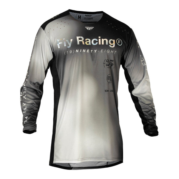 Fly Racing 2024 Lite S.E. Legacy Jersey - Light Grey / Black Size XL