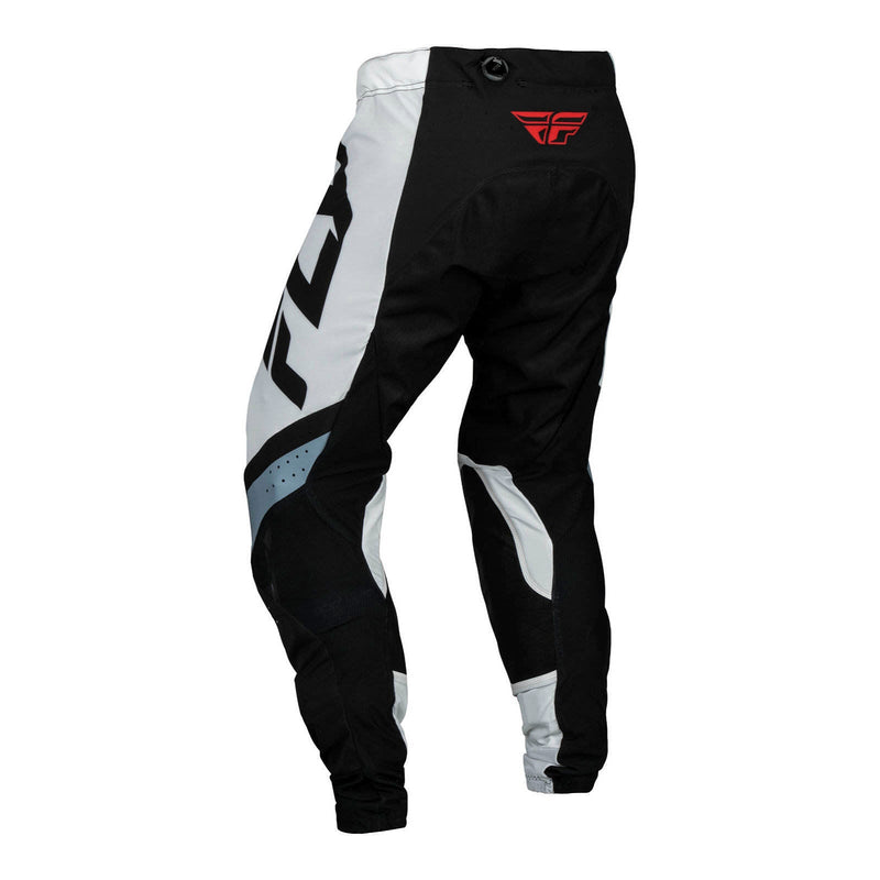 Fly Racing 2024 Lite Pants - Black / White / Denim Grey Size 36